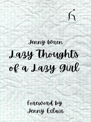 cover image of Lazy Thoughts of a Lazy Girl